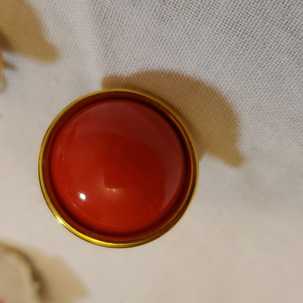 Miriam Haskell Signed Vintage Earrings - image 3